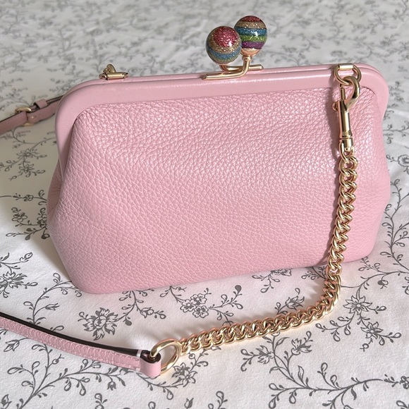 Coach Nora Kisslock Crossbody Pink - Picture 9 of 9